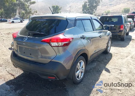 2020 Nissan Kicks S Xtronic Cvt из США, поврежденный, VIN 3N1CP5BV8LL503185